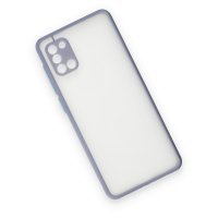 Newface Samsung Galaxy A31 Kılıf Montreal Silikon Kapak - Gri