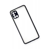 Newface Samsung Galaxy A31 Kılıf Montreal Silikon Kapak - Lacivert