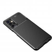 Newface Samsung Galaxy A32 5G Kılıf Auto Focus Karbon Kapak - Siyah