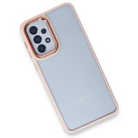 Newface Samsung Galaxy A32 Kılıf Dora Kapak - Pudra