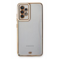 Newface Samsung Galaxy A32 Kılıf Liva Lens Silikon - Beyaz