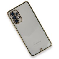 Newface Samsung Galaxy A32 Kılıf Liva Silikon - Yeşil