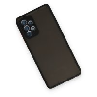 Newface Samsung Galaxy A32 Kılıf Montreal Silikon Kapak - Siyah