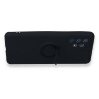 Newface Samsung Galaxy A32 Kılıf Viktor Yüzüklü Silikon - Lacivert