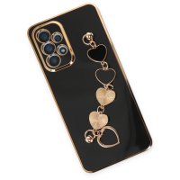 Newface Samsung Galaxy A33 5G Kılıf Esila Silikon - Siyah