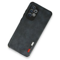 Newface Samsung Galaxy A33 5G Kılıf Loop Deri Silikon - Lacivert