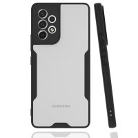 Newface Samsung Galaxy A33 5G Kılıf Platin Silikon - Siyah