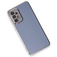 Newface Samsung Galaxy A33 5G Kılıf Volet Silikon - Mavi