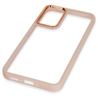 Newface Samsung Galaxy A34 5G Kılıf Dora Kapak - Pudra