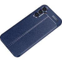 Newface Samsung Galaxy A34 5G Kılıf Auto Focus Kapak - Lacivert