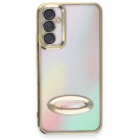 Newface Samsung Galaxy A34 5G Kılıf Slot Silikon - Gold