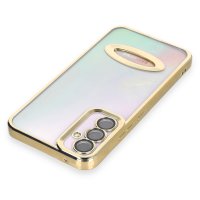 Newface Samsung Galaxy A34 5G Kılıf Slot Silikon - Gold
