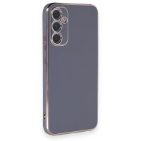 Newface Samsung Galaxy A34 5G Kılıf Volet Silikon - Mavi