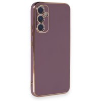 Newface Samsung Galaxy A34 5G Kılıf Volet Silikon - Mor