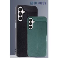 Newface Samsung Galaxy A35 5G Kılıf Auto Focus Kapak - Kırmızı