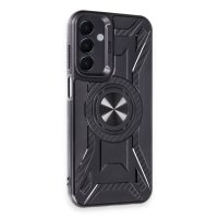 Newface Samsung Galaxy A35 5G Kılıf Lincoln Silikon - Siyah