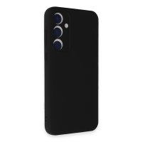 Newface Samsung Galaxy A35 5G Kılıf Nano içi Kadife Silikon - Siyah