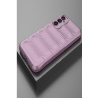 Newface Samsung Galaxy A35 5G Kılıf Optimum Silikon - Mor