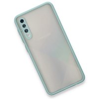 Newface Samsung Galaxy A50 Kılıf Montreal Silikon Kapak - Turkuaz