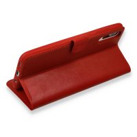 Newface Samsung Galaxy A50 Kılıf Trend S Plus Kapaklı Kılıf - Kırmızı