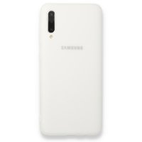Newface Samsung Galaxy A50 Kılıf Hopi Silikon - Beyaz