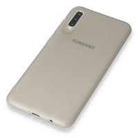 Newface Samsung Galaxy A50S Kılıf Hopi Silikon - Füme