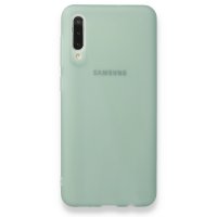 Newface Samsung Galaxy A50S Kılıf Hopi Silikon - Yeşil