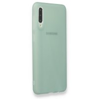 Newface Samsung Galaxy A50 Kılıf Hopi Silikon - Yeşil