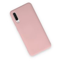 Newface Samsung Galaxy A50S Kılıf Nano içi Kadife Silikon - Pudra