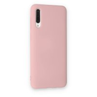 Newface Samsung Galaxy A50S Kılıf Nano içi Kadife Silikon - Pudra