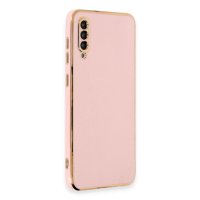 Newface Samsung Galaxy A50S Kılıf Volet Silikon - Pembe