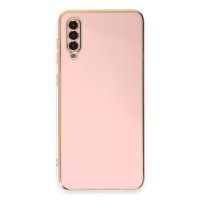 Newface Samsung Galaxy A50S Kılıf Volet Silikon - Pembe