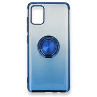 Newface Samsung Galaxy A51 Kılıf Marvel Yüzüklü Silikon - Mavi