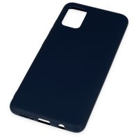 Newface Samsung Galaxy A51 Kılıf Nano içi Kadife Silikon - Lacivert