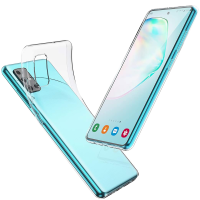 Newface Samsung Galaxy A51 Kılıf Lüx Şeffaf Silikon