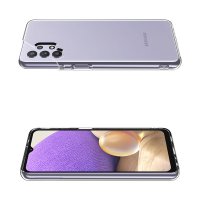 Newface Samsung Galaxy A52S Kılıf Deluxe 2mm Şeffaf Silikon