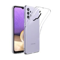 Newface Samsung Galaxy A52S Kılıf Deluxe 2mm Şeffaf Silikon