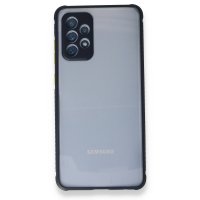 Newface Samsung Galaxy A52S Kılıf Miami Şeffaf Silikon - Lacivert