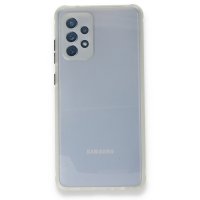 Newface Samsung Galaxy A52 Kılıf Miami Şeffaf Silikon - Şeffaf