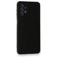 Newface Samsung Galaxy A32 5G Kılıf Nano içi Kadife  Silikon - Siyah