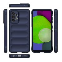 Newface Samsung Galaxy A52S Kılıf Optimum Silikon - Lacivert