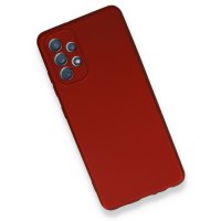 Newface Samsung Galaxy A52 Kılıf First Silikon - Bordo