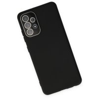 Newface Samsung Galaxy A53 5G Kılıf Lansman Glass Kapak - Siyah