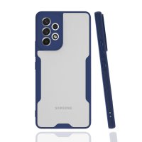 Newface Samsung Galaxy A53 5G Kılıf Platin Silikon - Lacivert