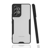 Newface Samsung Galaxy A53 5G Kılıf Platin Silikon - Siyah