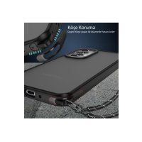 Newface Samsung Galaxy A54 5G Kılıf Elegant Kapak - Lacivert