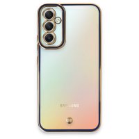 Newface Samsung Galaxy A54 5G Kılıf Liva Lens Silikon - Mavi