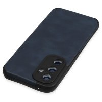 Newface Samsung Galaxy A54 5G Kılıf Loop Deri Silikon - Lacivert