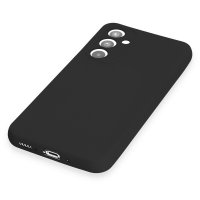 Newface Samsung Galaxy A54 5G Kılıf Nano içi Kadife Silikon - Siyah