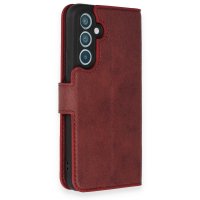 Newface Samsung Galaxy A54 5G Kılıf Trend S Plus Kapaklı Kılıf - Kırmızı